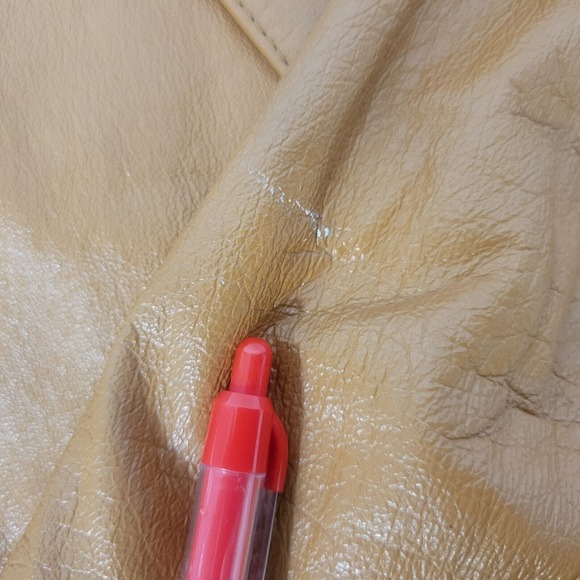 Bagatelle Womens Leather Jacket Size 8 Petite Long Sleeve Brown - Picture 7 of 10